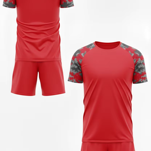 Conjunto de Uniforme de Fútbol Sublimado con Logotipo Personalizado, Uniformes de Entrenamiento de Secado Rápido, Equipación de Club, Estilo Retro, Corte 100% Automatizado - Product Image 1