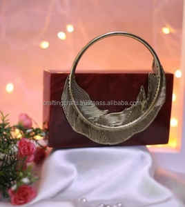 Women Clutches Handmade <b>Evening</b> Clutch <b>Bag</b> <b>Evening</b> <b>Bags</b> From India Handmade With Resin for Sale - Product Image 4