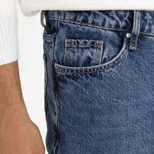 Pantalones Vaqueros de Mezclilla 100% Algodón Lavado para Hombre, Estilo Urbano, Rectos, de Invierno, de Alta Gama, Más Vendidos - Product Image 4