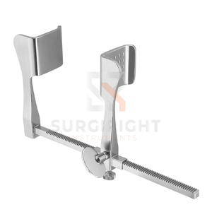 Retractor Torácico Recto Tuffier de Acero Inoxidable, Tamaño Personalizado, Certificado CE Clase I, Color Rosa - Product Image 4