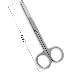 Tijeras de Barbero Manuales Spencer Stitch, Mango Largo, Acero Inoxidable Afilado, Autoclavables, Juego de Instrumentos para Aplicación de Cabello, CE - Product Image 5