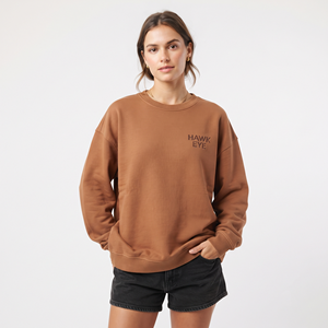 Sudadera Extra Grande Personalizada para Mujer, con Hombros Caídos, Manga Larga, Felpa de Algodón, Ropa Casual - Product Image 1