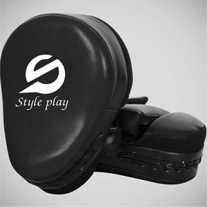 Best Selling For Hand Safety <b>Focus</b> Mitts Leather Curved <b>Focus</b> Mitts <b>Focus</b> <b>Pads</b> Kick Boxing MMA Curved Mitts - Product Image 5
