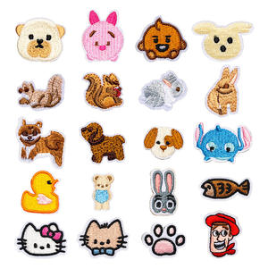 Patch brodé personnalisé avec logo, badge Velcro auto-agrippant, patch en tissu 3D gonflé thermocollant pour vêtements et chapeaux - Product Image 2