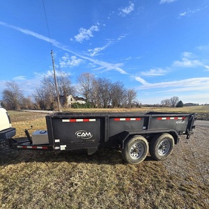New Hydraulic Farm Dump Trailer for Sale Color <b>Weight</b> <b>Blank</b> Dimension Place Model Load Cheap - Product Image 2