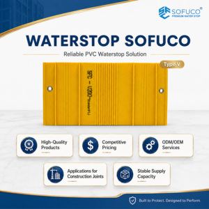 SOFUCO - Impermeabilizante de PVC de Alta Calidad, Serie SF-V, Tipo PR, de Larga Duración para Construcción - Product Image 2