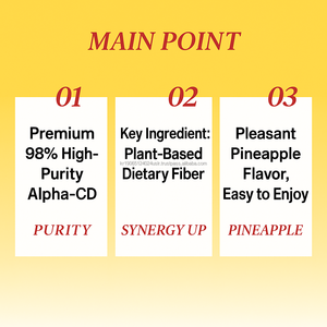 Coréen OEM AlphaCD Alpha Cyclodextrine Poudre En Vrac 100g Alimentaire - Product Image 5