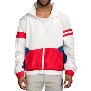 Chaqueta Cortavientos de Moda para Hombre al por Mayor, Diseño Multibolsillos, Logotipo Personalizado, Ropa Exterior Masculina, Chaqueta Resistente al Viento - Product Image 1