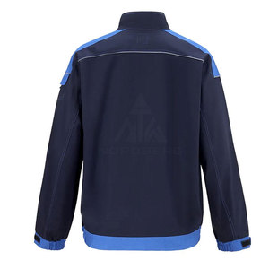 เสื้อแจ็คเก็ตทำงานผู้ชายแขนยาวสำหรับกิจกรรมกลางแจ้ง ขายดี ราคาส่ง ระบายอากาศได้ดี น้ำหนักเบา ดีไซน์สะท้อนแสงเพื่อความปลอดภัย มองเห็นได้ชัดเจน - Product Image 2