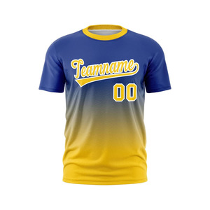 Camiseta de Fútbol Transpirable de Manga Corta Personalizada de Alta Calidad, Ropa Deportiva, Nuevo Estilo de Camiseta de Fútbol para Clubes Deportivos en Venta - Product Image 3