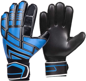 Gants de gardien de but personnalisés de haute qualité pour les sports de plein air, en matériau PU latex, protection optimale, design unique, impression, emballage. - Product Image 1