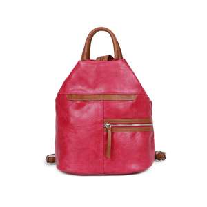 Fashion Genuine Leather Mini <b>Backpack</b> <b>Women</b> Custom <b>Small</b> Cowhide Other <b>Backpacks</b> Bag OEM LSBP-0088 - Product Image 3