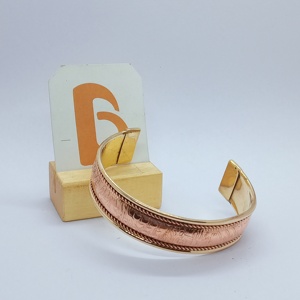 99% <b>Copper</b> Bracelet Cuff Womens Fashion Daily Wear & Gifting item for women <b>Copper</b> cuff bracelet for women - Product Image 1