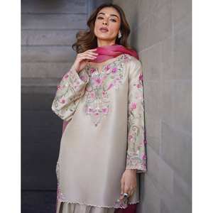 Beau haut et bas de fête avec ensemble élégant de taille Dupatta XL - Product Image 5