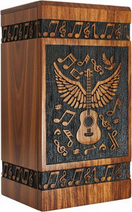 Urnas de Cremación de Madera de Diseño Único y Alta Calidad para Adultos, Urnas Funerarias de Madera, Tamaño Personalizado, Artículos Funerarios - Product Image 2