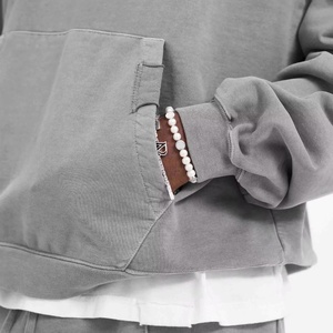 Chándal de gran tamaño de algodón 2024 pesado con logotipo personalizado 100% para hombre, chándal de lana de peso pesado para hombre de invierno hecho en Pakistán - Product Image 6