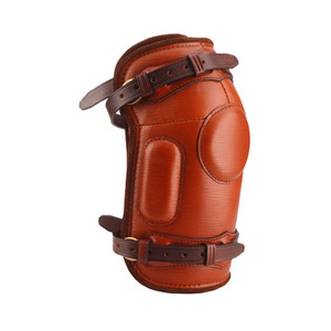 Protectores de Rodilla de Cuero de Primera Calidad para Jinetes, Rodilleras de Cuero Suave para Equitación, Protección Duradera - Product Image 4