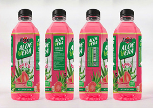 Refrescos naturales con sabor a aloe vera y guayaba, zumo de frutas y verduras concentrado con OEM ODM para exportación - Product Image 4