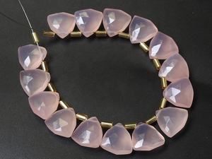 ต่างหูคริสตัลควอตซ์สีชมพูเหลี่ยมเพชรพลอยหลายล้านชิ้นแบบหลวม - Product Image 5