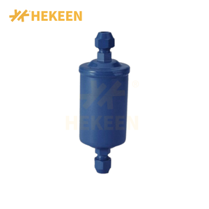 Filtre déshydrateur de climatiseur Hekeen HK-D163 en fer, 58 mm x 176 mm, raccord 3/8 pouces, pour outils et pièces de réparation automobile - Product Image 1