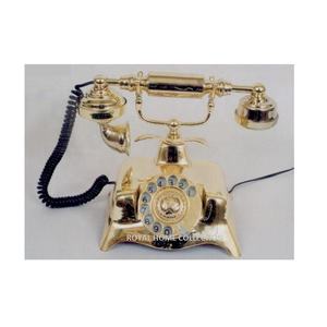 Teléfono antiguo de aleación de Metal, nuevo diseño de grabado de fábrica, antiguo - Product Image 2