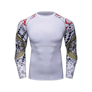 Oem Nouveau Rash Guard pour hommes Personnaliser Compression confortable Fitness Rash Guard Manches longues Personnalisé de haute qualité - Product Image 1