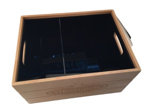 Cubo de Hielo de Lujo Strongbow con Material de Madera y Bandeja para Shots, Reutilizable, Certificado EEC - Product Image 2