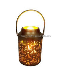 Maravillosas Artesanías Metálicas Hechas a Mano, Lámpara Marroquí Decorativa para Exteriores, Decoraciones de Ramadán, Faroles de Ramadán - Product Image 2
