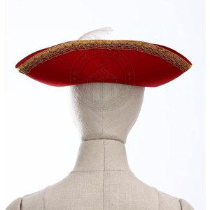 Chapeau Tricorne Personnalisé pour Adultes - Tissu Léger en Coton et Lin Écologique, Couronne Ajustable, Idéal pour Fêtes et Activités en Extérieur - Product Image 4