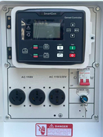 Groupe électrogène diesel super silencieux 2 cylindres 12/15/18/20/25 kW, faible bruit, alimentation de secours, alternateur 100 % cuivre, refroidissement par eau, ATS AVR