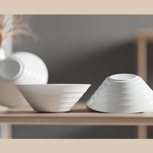 Fabriqué à Taïwan PGT Eco-Friendly Big Bowl - Blanc Neige - Product Image 3
