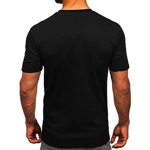 Camiseta de Lujo para Hombre, 100% Algodón, Gruesa, Corte Regular, Impresión 3D en Relieve, con Logotipo Personalizado - Product Image 2