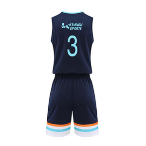 Custom Packing Top Design Basketball Uniform OEM Custom Breathable Quick Dry Basketball Uniform - Product Image 3