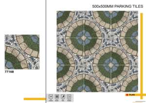 Dalles de stationnement extérieures haute résistance 50x50 cm, développées pour les environnements exigeants nécessitant une stabilité contre les charges et les intempéries - Product Image 2