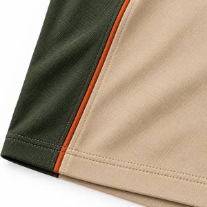 T-shirt de sport personnalisé haut de gamme pour homme avec motif chevron |   Vêtements de sport en gros - Product Image 5