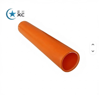Tuyau de protection rigide XINGCHUAN PP MPP pour câbles haute tension, rond, orange, de 40 mm à 630 mm, norme DL/T 802.8-2014