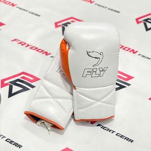 Gants de boxe roses très demandés, en vente, haute qualité, super résistants, en cuir véritable, pour entraînement professionnel. - Product Image 2