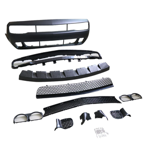 Pare-chocs avant avec calandre style <span class=keywords><strong>SRT</strong></span>, kit carrosserie <span class=keywords><strong>Challenger</strong></span> pour <span class=keywords><strong>Dodge</strong></span> <span class=keywords><strong>Challenger</strong></span> 2015 2016 2017 2018 2019 2020 <span class=keywords><strong>2021</strong></span> - Product Image 2