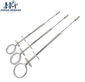 Extracteur de tumeurs mammaires en acier inoxydable de qualité supérieure, instrument chirurgical vétérinaire pour le soin des mamelons et le traitement du ventre de bovins - Product Image 1