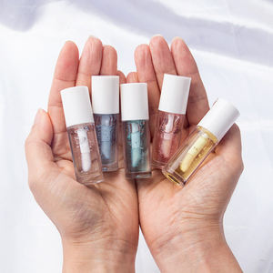 Set de Aceites Labiales de 5 Colores, Hidratantes, Humectantes, Nutritivos, Brillo Labial No Pegajoso, Kit de Maquillaje para el Cuidado de los Labios - Product Image 4