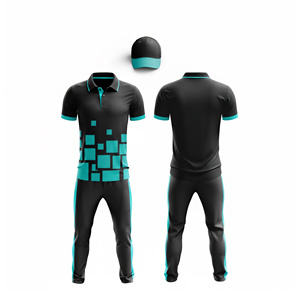 High Performance Sublimated <b>Cricket</b> Uniform | Men Women Youth <b>Cricket</b> Wears Polo Shirt and Trouser <b>Full</b> Team Outfit - Product Image 3