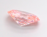 IGI Sertifikalı 2.96 Karat Oval Parlak Fantazi Canlı Pembe VVS2 Laboratuvarda Yetiştirilmiş CVD Elmas Mükemmel Kesim Yüksek Kalite Takı Yapımı İçin