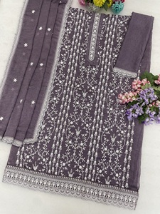 High Quality Salwar Suit Rangoli Crush with Heavy Embroidered Sequence Work Buy Direct From Supplier At Bulk Price - Product Image 4