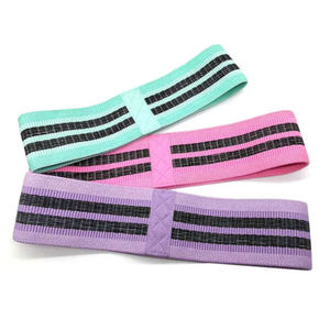 Bandes d'exercice écologiques, bandes élastiques pour les hanches, confortables et très élastiques, pour les exercices de fitness et de musculation des fessiers. - Product Image 4