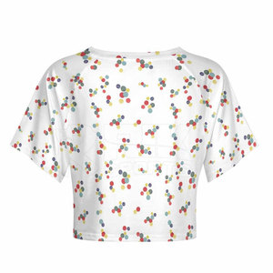 Top Corto para Mujer, Ajuste Cómodo, Tela Suave, Estilo Diario, Top Corto para Mujer, Tela Ligera - Product Image 1