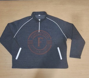 Sweat-shirt zippé en coton pour l'extérieur, idéal pour l'hiver - Product Image 1