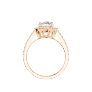 แหวนเพชรทรงรี 14K ทองคำบริสุทธิ์ ประดับเพชรแล็บโกรว์ 4.45 กะรัต รับรองโดย IGI สี E ทรงรีเจียระไนแบบบริลเลียนท์ ดีไซน์คลาสสิกหรูหราสำหรับงานหมั้น - Product Image 6