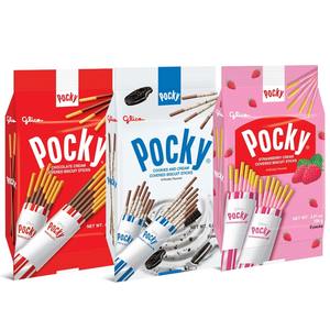 Palitos Pocky, paquete de 24, palitos de galleta Pocky al por mayor con almendras y chocolate, 36 g x 10 cajas x 6 bloques - Product Image 2