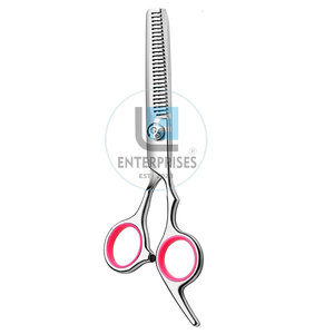 New Design Stainless Steel Hair Styling <b>Thinning</b> Scissors High Quality Durable Lightweight Right-Handed Barber Use - Product Image 3