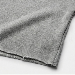 Custom Plus Size Womens Oversized Cotton Fleece Pullover Winter Cropped Hoodie <b>Drop</b> Shoulder Logo Hooded Sweatshirt Top - Product Image 5